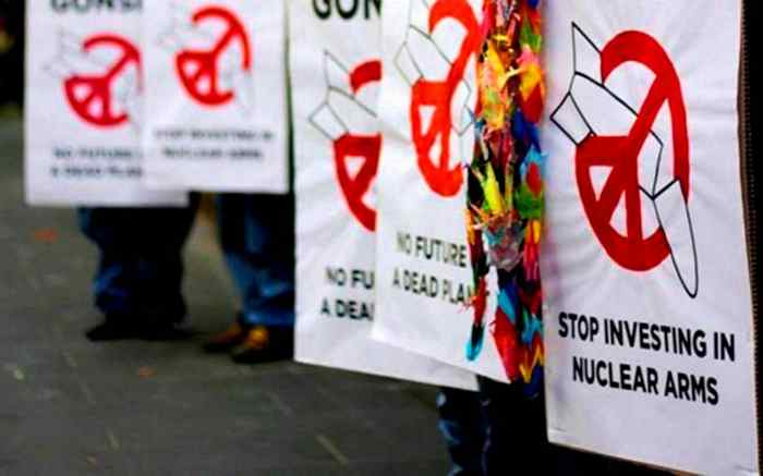 Presentada en Madrid la Alianza por el Desarme Nuclear