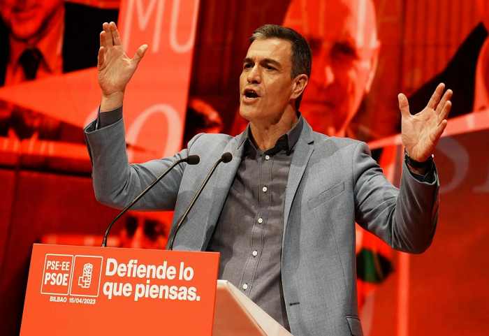 Comparecencia electoral Pedro Sánchez