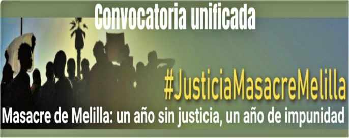 Campaña «Masacre de Melilla: un año sin justicia y con impunidad»