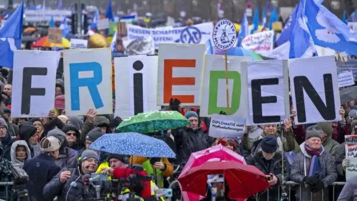 Alemania: «Manifiesto por la Paz» se acerca al millón de firmantes