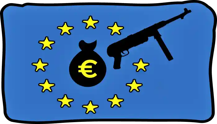 Logo de la campaña europea contra las armas