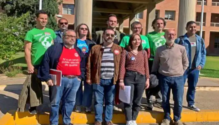 La educación pública valenciana se moviliza contra las políticas “regresivas” del PP-Vox
