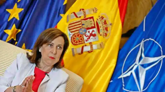 Ministra de la guerra Margarita Robles, decidida defensora de la OTAN y la UE