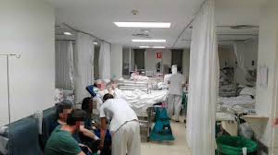 Foto Hospital madrileño de la Paz, durante la pandemia COVID